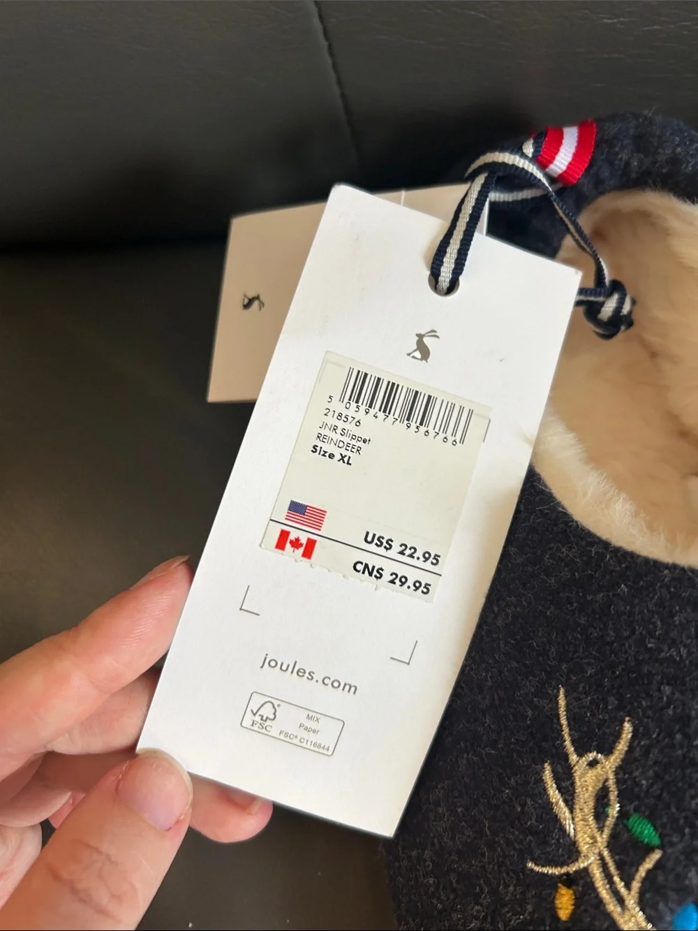 Joules soft navy